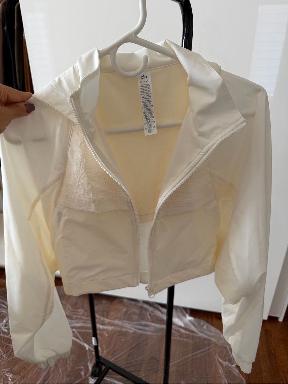 Alo Yoga Cropped Playmarker Jacket